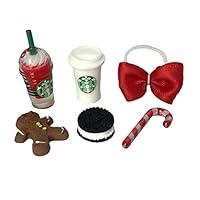 Algopix Similar Product 13 - LPS Pet Shop 6 PC Christmas Food Bow