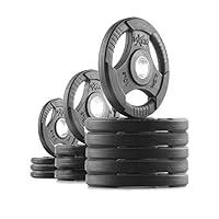 Algopix Similar Product 15 - XMark TRIGrip 90 lb Set Olympic