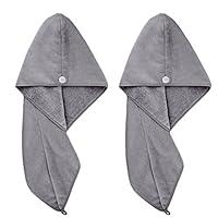 Algopix Similar Product 16 - POLYTE Microfiber Hair Turban Wrap