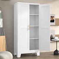 Algopix Similar Product 9 - winiowa Metal Pantry Cabinet with 2