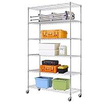 Algopix Similar Product 16 - 6 Tier Wire Shelving Unit Rack NSF