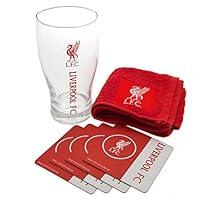 Algopix Similar Product 4 - Liverpool Word Mark Glass Mini Bar Set