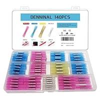 Algopix Similar Product 12 - Denninal 400PCS Butt Connectors Butt