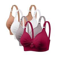 Algopix Similar Product 7 - 4 Pack Bras for Women 2024 Full Support