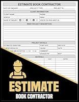 Algopix Similar Product 16 - Estimate Book Contractor Detailed