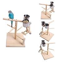 Algopix Similar Product 10 - QBLEEV Parrots Playstand Birdcage