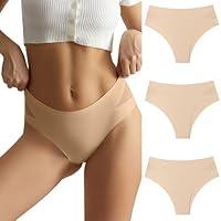 Algopix Similar Product 11 - Seamless Bikini Underwear for Women No