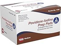 Algopix Similar Product 14 - PVP Iodine Wipes 100-Pack