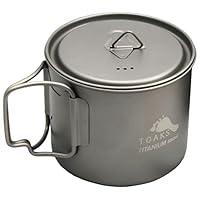 Algopix Similar Product 18 - TOAKS LIGHT Titanium 550ml Pot