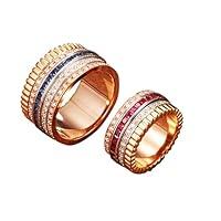 Algopix Similar Product 10 - Solid 18K Gold Diamond Ruby Sapphire