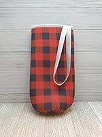 Algopix Similar Product 16 - Red  Black Buffalo Plaid Neoprene