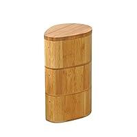 Algopix Similar Product 1 - FURINNO Dapur Bamboo 3 Tier Spice Can