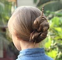 Algopix Similar Product 20 - Wooden hair pick in Japanese style