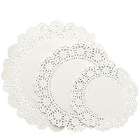Algopix Similar Product 20 - 150 Pack Round Lace Paper Doilies for