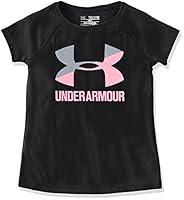 Algopix Similar Product 18 - Under Armour Girls Solid Big Logo Short