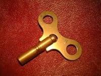 Algopix Similar Product 13 - Clock Key Brass Single Square Prong