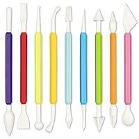 Algopix Similar Product 20 - 9PCS Clay Tools for Kids Luney Plastic