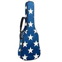 Algopix Similar Product 10 - ASEDRFgt White Stars on Blue Guitar