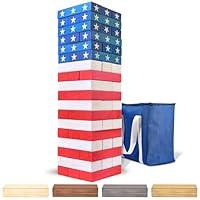 Algopix Similar Product 8 - GoSports Giant Wooden Toppling Tower 
