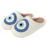 Algopix Similar Product 10 - Menore Halloween Demon Eye Slippers for