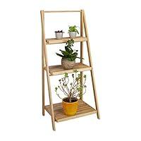 Algopix Similar Product 8 - Relaxdays Flower Stand 3 Shelves