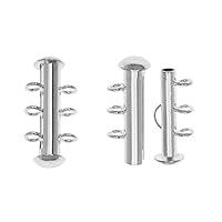Algopix Similar Product 14 - Beadaholique Slide Tube Clasps