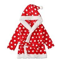 Algopix Similar Product 6 - Toddler Girls Boys Christmas Bathrobe