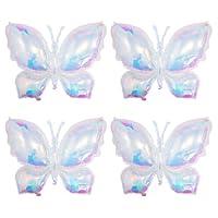 Algopix Similar Product 12 - Deermon Transparent Butterfly Party