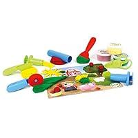 Algopix Similar Product 11 - GREEN TOYS Tool Essentials Dough Set 1