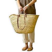 Algopix Similar Product 8 - FRENCH MARKET BASKET with double flat