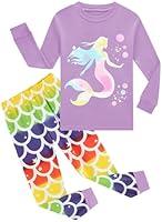 Algopix Similar Product 20 - Little Hand Girls Pajamas Mermaid