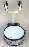 Algopix Similar Product 12 - NEW SILVER COLOR MARCHING SNARE DRUM