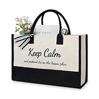 Algopix Similar Product 12 - TOPDesign Personalized Canvas Tote Bag