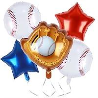 Algopix Similar Product 17 - Kwuz Baseball Balloons Birthday