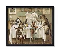 Algopix Similar Product 10 - Monem Art Vintage Cats Poster  Retro