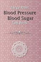 Algopix Similar Product 16 - Large Print Blood Pressure Blood Sugar