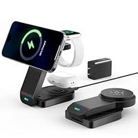 Algopix Similar Product 17 - 3 in 1 Wireless Charging Station