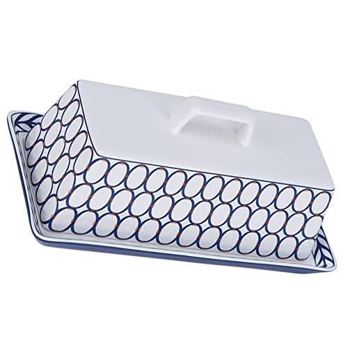 1set Butter Dish with Lid and Knife, Plastic Butter Keeper