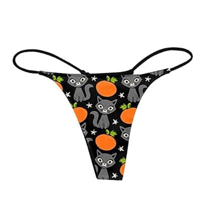 Best Deal for Halloween Panties for Women Plus Size Sexy Slutty Thongs