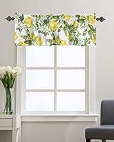 Algopix Similar Product 5 - Summer Lemon Flower Window