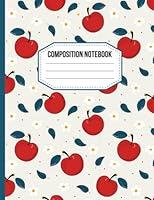 Algopix Similar Product 1 - Apples Fruit Composition Notebook