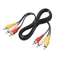 Algopix Similar Product 3 - QDiShi 3 RCA Cable Audio Video