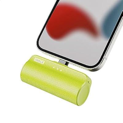 Mini Portable Charger Built in Cable 5000mAh Power Bank Ultra-Compact  Battery Pack Phone Charger Portable Fast Charging Compatible with iPhone  14/14