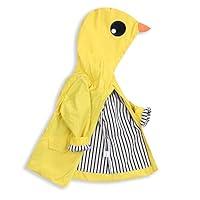 Algopix Similar Product 13 - Toddler Baby Boy Girl Duck Raincoat