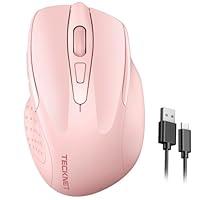 Algopix Similar Product 6 - TECKNET Rechargeable Wireless Mouse