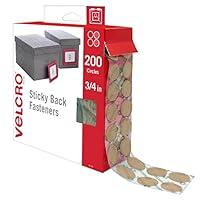 Algopix Similar Product 15 - VELCRO Brand Sticky Back Dots  200 Pk