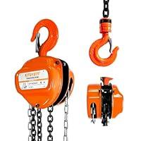 Algopix Similar Product 13 - KITUYOTO Chain Hoist 1100 lbs Capacity