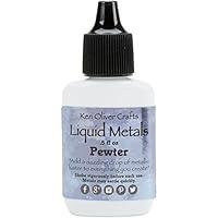 Algopix Similar Product 16 - Ken Oliver KN06248 Liquid Metals-Pewter
