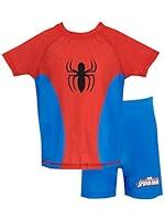 Algopix Similar Product 11 - Spiderman Boys' Two Piece Swim Set 2T