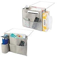 Algopix Similar Product 3 - mDesign Bedside Storage Organizer